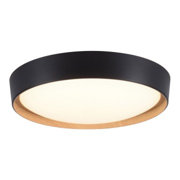 Leuchten Direkt 1434718- Iluminação de teto LED com regulação EMILIA 28,8W/230V preta