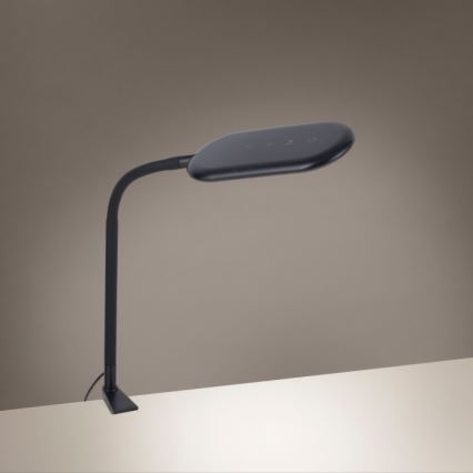 Leuchten Direkt 14404-18- Candeeiro de mesa LED com regulação e um clip KELLY LED/7W/230V
