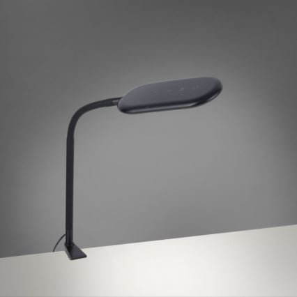 Leuchten Direkt 14404-18- Candeeiro de mesa LED com regulação e um clip KELLY LED/7W/230V