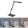 Leuchten Direkt 14415-16 - Candeeiro de mesa tácil LED com regulação e carregamento sem fios FLORENTINA LED/5W/230V 3000-5000K preto + USB