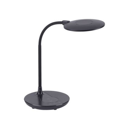 Leuchten Direkt 14416-18 - Candeeiro de mesa táctil LED com regulação e carregamento sem fios ASTRID LED/5W/230V 3000/4000/5500K + USB
