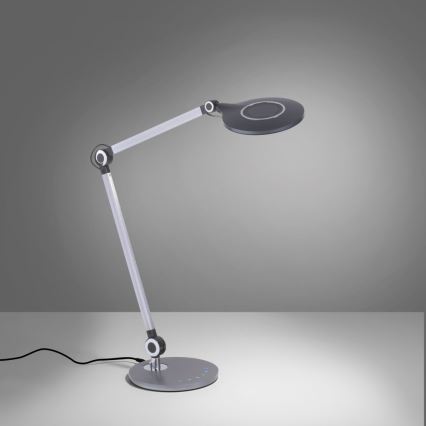 Leuchten Direkt 14418-18 - Candeeiro de mesa táctil LED com regulação NIKLAS LED/6,6W/230V