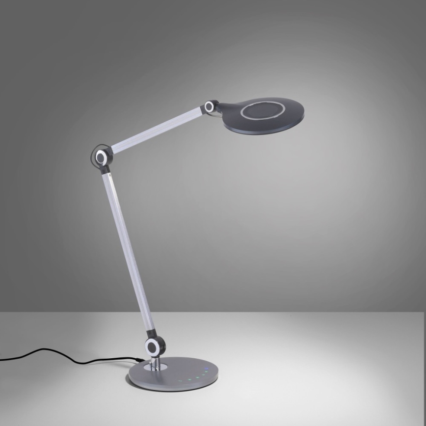 Leuchten Direkt 14418-18 - Candeeiro de mesa táctil LED com regulação NIKLAS LED/6,6W/230V