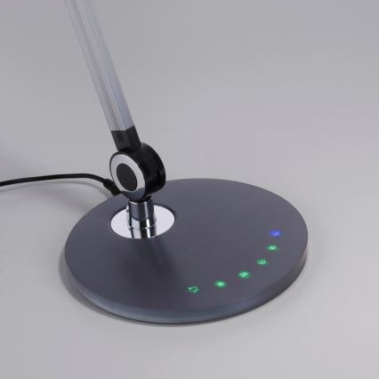 Leuchten Direkt 14418-18 - Candeeiro de mesa táctil LED com regulação NIKLAS LED/6,6W/230V