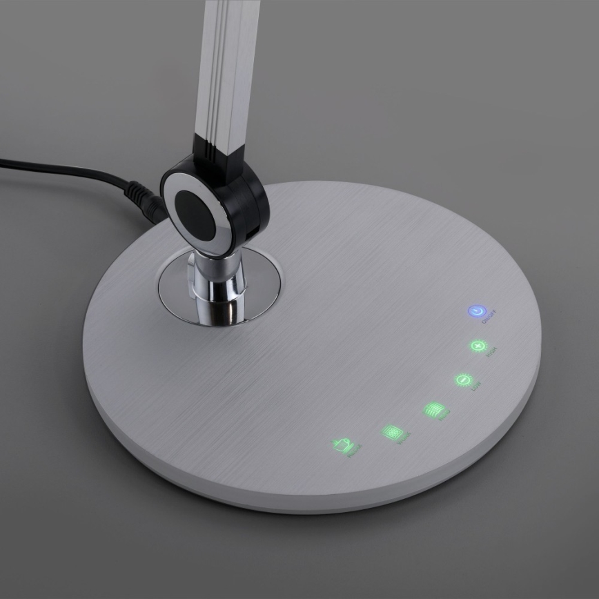 Leuchten Direkt 14418-95 - Candeeiro de mesa táctil LED com regulação NIKLAS LED/6,6W/230V