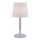 Leuchten Direkt 14423-16 - Candeeiro de mesa NIMA 1xE14/40W/230V branco