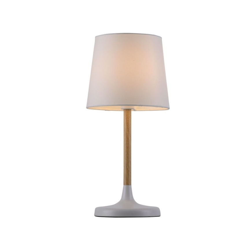 Leuchten Direkt 14423-16 - Candeeiro de mesa NIMA 1xE14/40W/230V branco