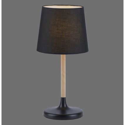 Leuchten Direkt 14423-18 - Candeeiro de mesa NIMA 1xE14/40W/230V preto