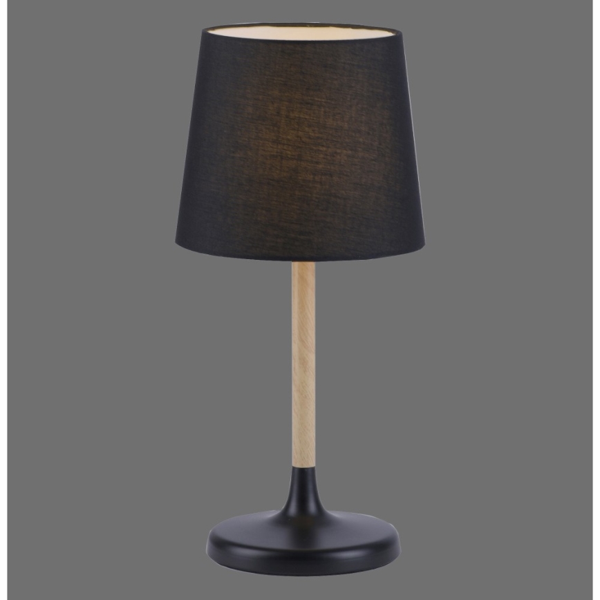 Leuchten Direkt 14423-18 - Candeeiro de mesa NIMA 1xE14/40W/230V preto