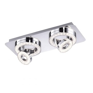 Leuchten Direkt 14521-17 - Iluminação de teto LED TIM 2xLED/2,8W/230V + 2xLED/3,1W