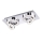 Leuchten Direkt 14521-17 - Iluminação de teto LED TIM 2xLED/2,8W/230V + 2xLED/3,1W