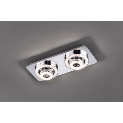 Leuchten Direkt 14521-17 - Iluminação de teto LED TIM 2xLED/2,8W/230V + 2xLED/3,1W