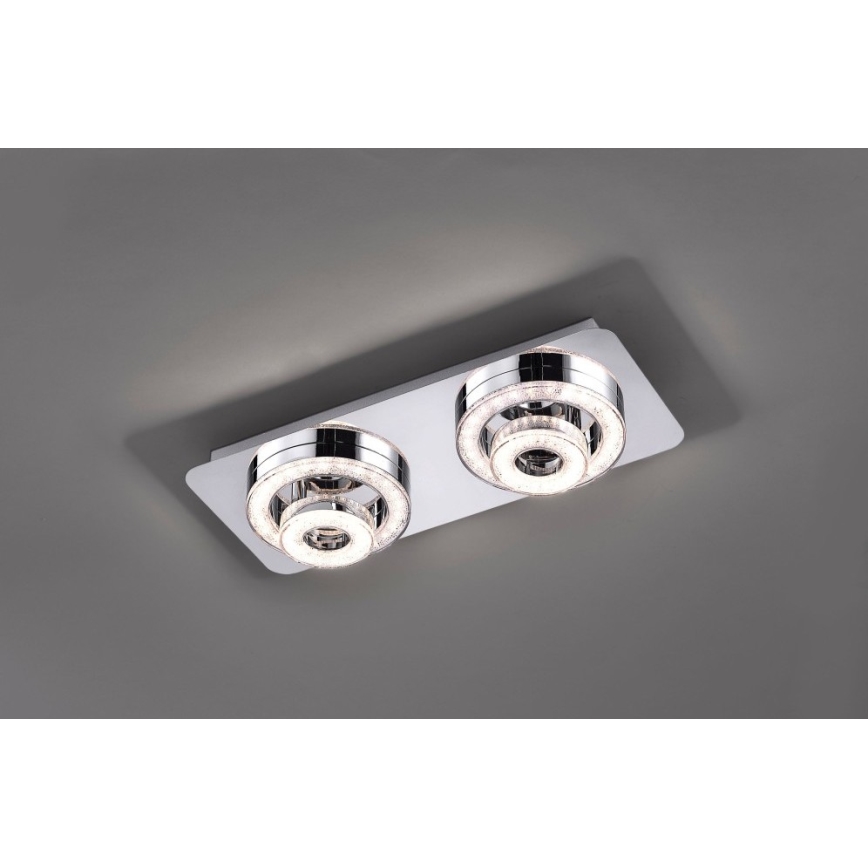 Leuchten Direkt 14521-17 - Iluminação de teto LED TIM 2xLED/2,8W/230V + 2xLED/3,1W