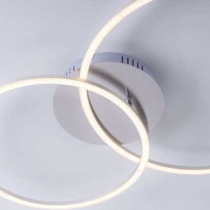 Leuchten Direkt 14537-55 - Iluminação de teto LED com regulação IVANKA LED/14W/230V + LED/12W