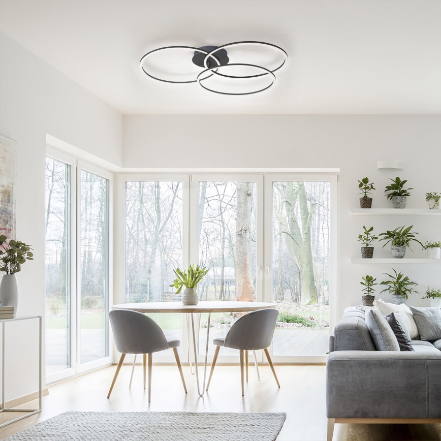 Leuchten Direkt 14539-18 - Iluminação de teto LED com regulação IVANKA 3xLED/12W/230V