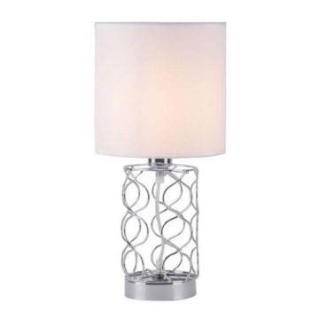Leuchten Direkt 14615-55 - Candeeiro de mesa DEVA 1xE14/40W/230V mate cromado