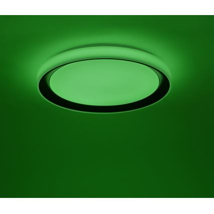 Leuchten Direkt 14659-18 - Luz de escurecimento LED RGB LOLA LED/24W/230V Tuya + controlo remoto