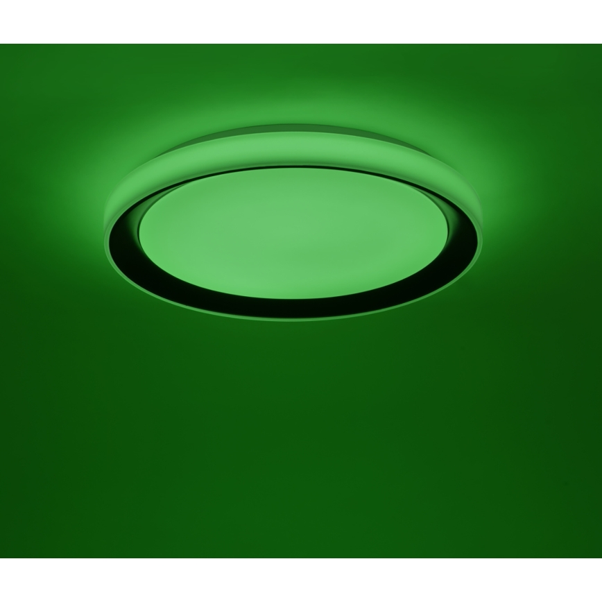 Leuchten Direkt 14659-18 - Luz de escurecimento LED RGB LOLA LED/24W/230V Tuya + controlo remoto