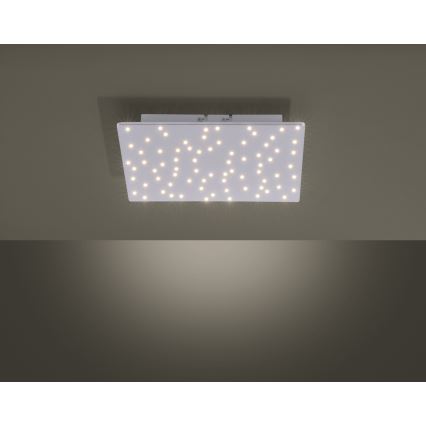 Leuchten Direkt 14670-55 - Luz de teto fosca LED SPARKLE LED/12W/230V + controlo remoto