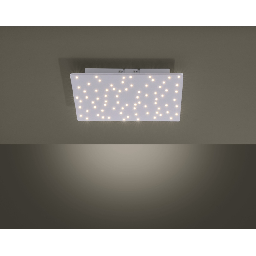 Leuchten Direkt 14670-55 - Luz de teto fosca LED SPARKLE LED/12W/230V + controlo remoto