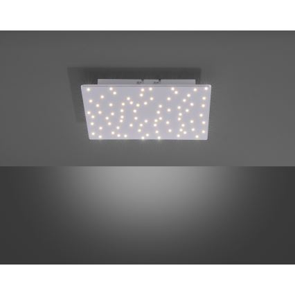 Leuchten Direkt 14670-55 - Luz de teto fosca LED SPARKLE LED/12W/230V + controlo remoto