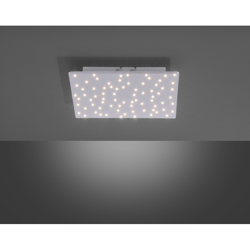 Leuchten Direkt 14670-55 - Luz de teto fosca LED SPARKLE LED/12W/230V + controlo remoto