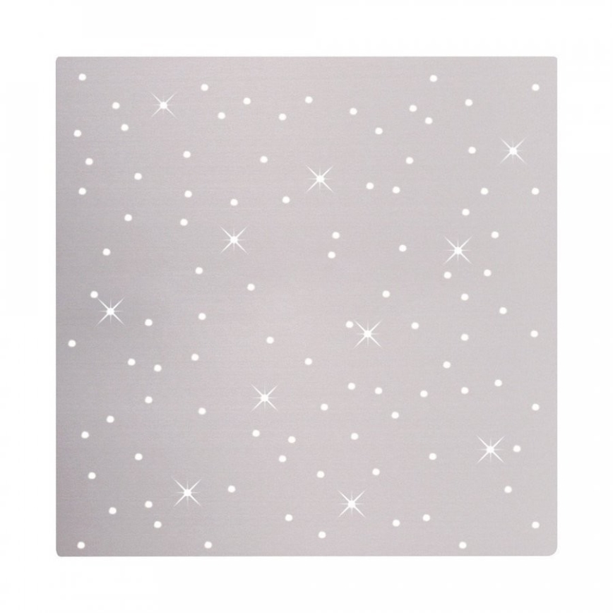 Leuchten Direkt 14671-55 - Iluminação de teto LED com regulação SPARKLE LED/18W/230V + controlo remoto