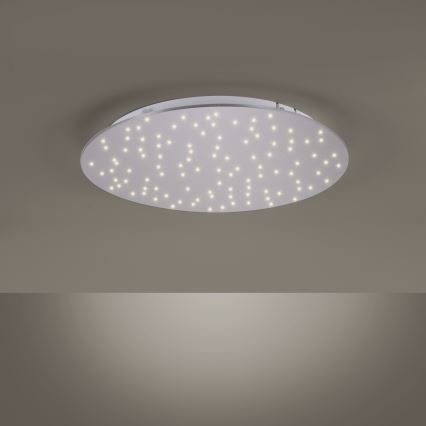 Leuchten Direkt 14673-55 - Luz de teto fosca LED SPARKLE LED/18W/230V + controlo remoto