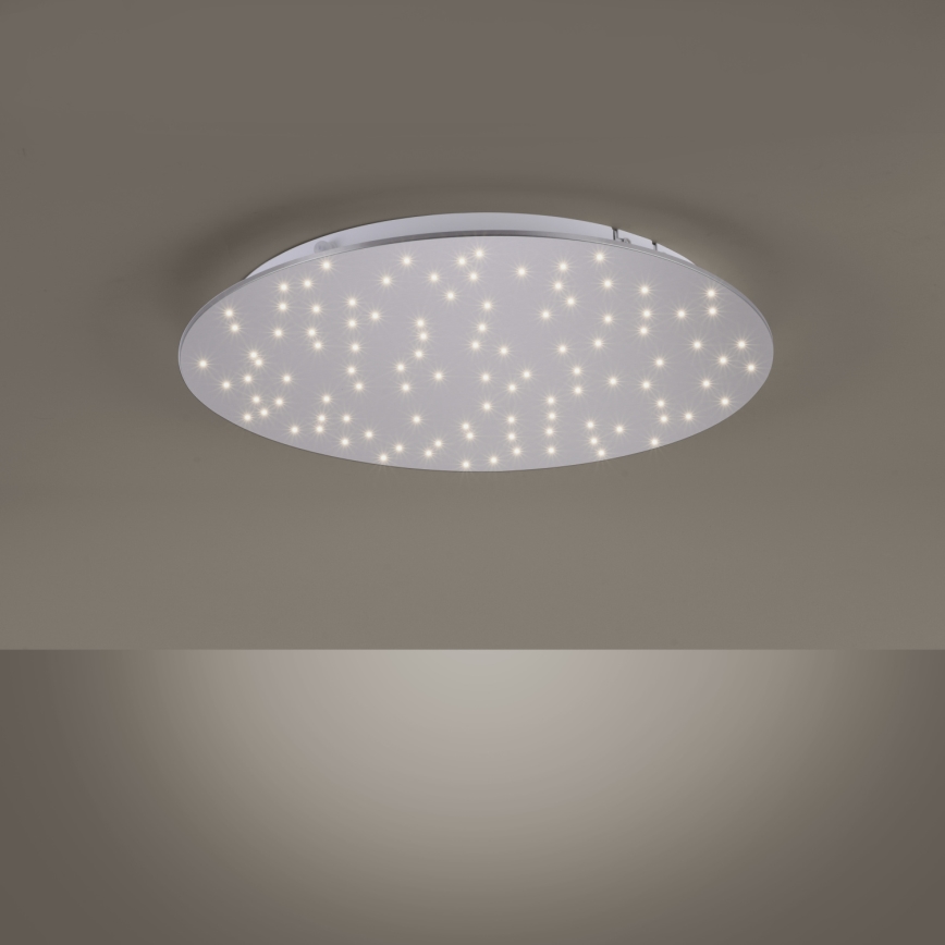 Leuchten Direkt 14673-55 - Luz de teto fosca LED SPARKLE LED/18W/230V + controlo remoto