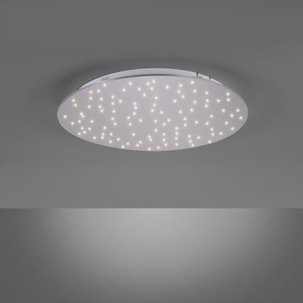 Leuchten Direkt 14673-55 - Luz de teto fosca LED SPARKLE LED/18W/230V + controlo remoto