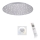 Leuchten Direkt 14673-55 - Luz de teto fosca LED SPARKLE LED/18W/230V + controlo remoto