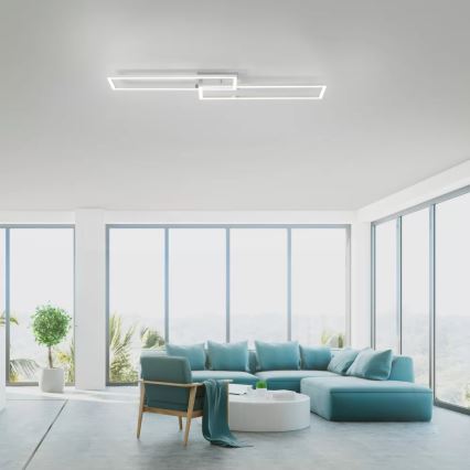 Leuchten Direkt 14691-55 - Candelabro integrado LED com regulação IVEN 2xLED/18W/230V