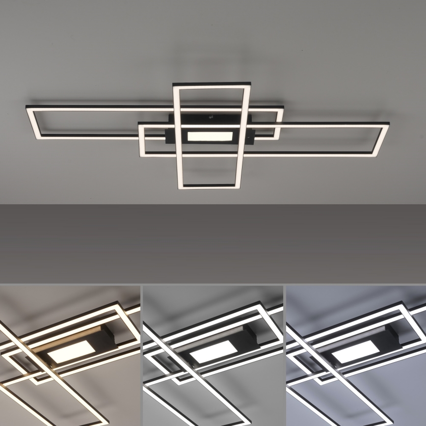 Leuchten Direkt 14693-18 - Iluminação de teto LED com regulação ASMIN LED/48W/230V + controlo remoto