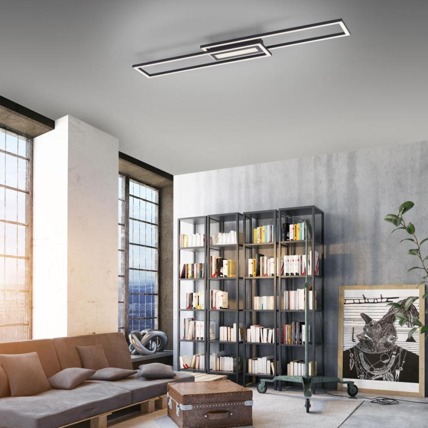 Leuchten Direkt 14696-18 - Candelabro integrado LED com regulação ASMIN LED/45W/230V