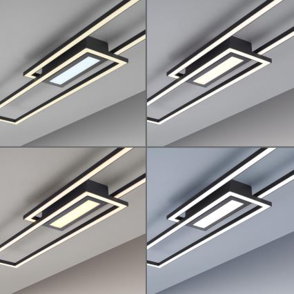 Leuchten Direkt 14696-18 - Candelabro integrado LED com regulação ASMIN LED/45W/230V