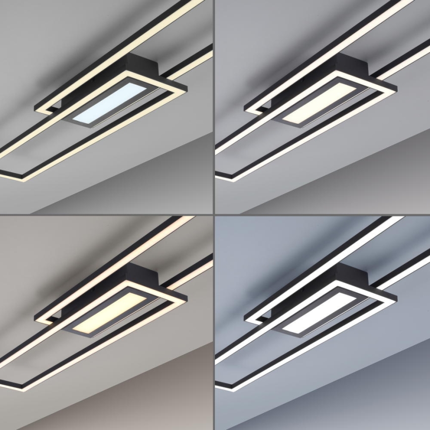 Leuchten Direkt 14696-18 - Candelabro integrado LED com regulação ASMIN LED/45W/230V