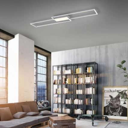 Leuchten Direkt 14711-55 - Iluminação de teto LED com regulação ASMIN LED/42W/230V 3000-5000K + controlo remoto