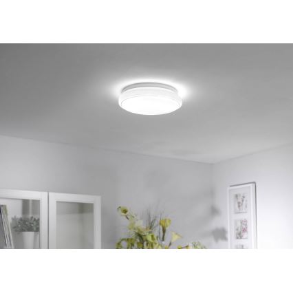 Leuchten Direkt 14742-16 - Iluminação de teto LED RGB com regulação JUPI LOLASMART LED/18W/230V Tuya 2700-5000K + controlo remoto