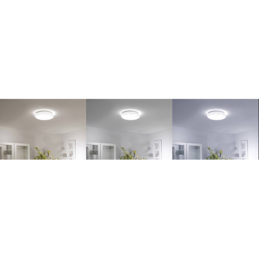 Leuchten Direkt 14742-16 - Iluminação de teto LED RGB com regulação JUPI LOLASMART LED/18W/230V Tuya 2700-5000K + controlo remoto