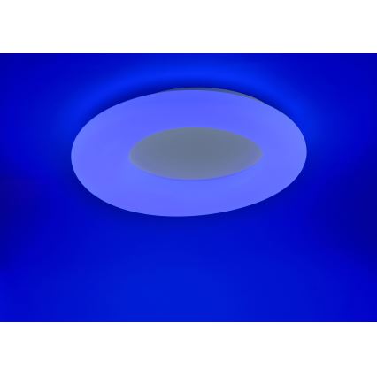 Leuchten Direkt 14746-16 - Luz de teto de inundação RGB LED LOLA LED/38W/230V Tuya + controlo remoto