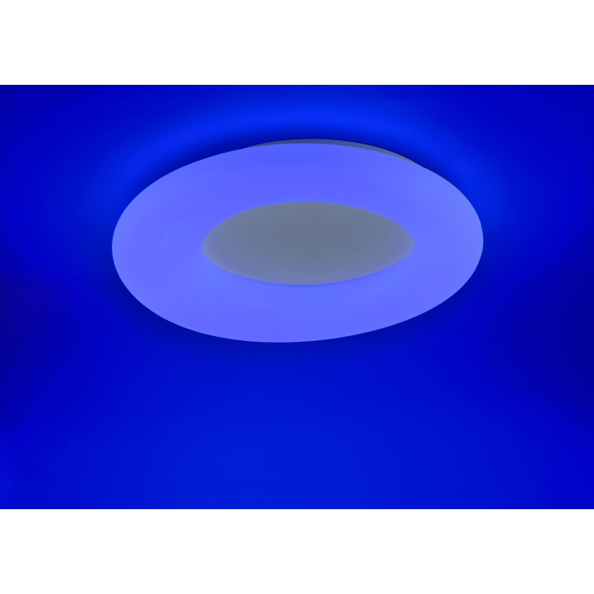 Leuchten Direkt 14746-16 - Luz de teto de inundação RGB LED LOLA LED/38W/230V Tuya + controlo remoto