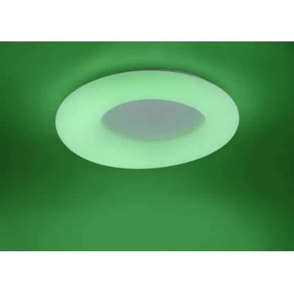 Leuchten Direkt 14746-16 - Luz de teto de inundação RGB LED LOLA LED/38W/230V Tuya + controlo remoto
