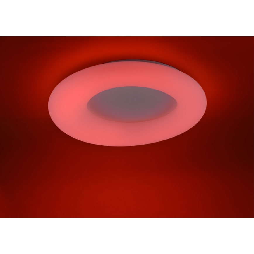Leuchten Direkt 14746-16 - Luz de teto de inundação RGB LED LOLA LED/38W/230V Tuya + controlo remoto