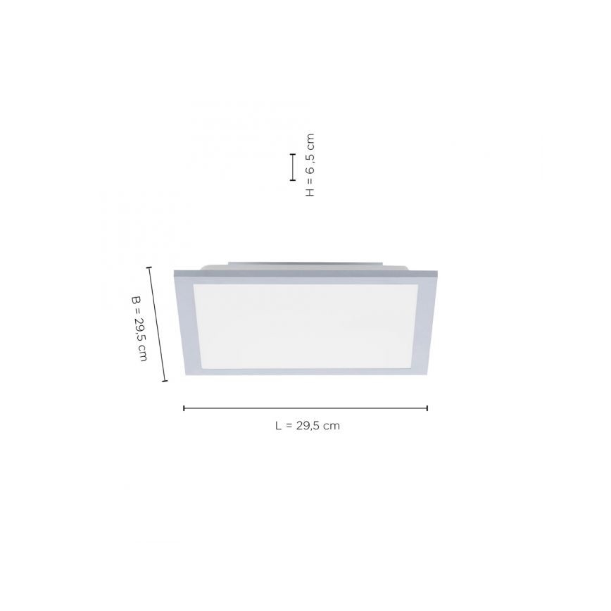 Leuchten Direkt 14750-21 - Iluminação de teto LED FLAT LED/12W/230V