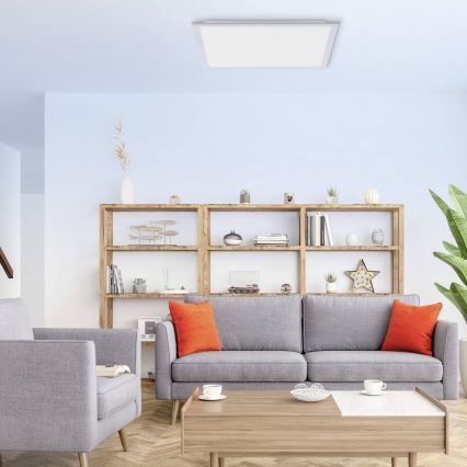 Leuchten Direkt 14755-21- Iluminação de teto LED com regulação FLAT LED/28W/230V 2700-5000K + controlo remoto