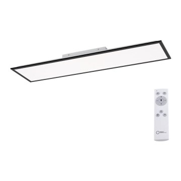 Leuchten Direkt 14757-18- Painel montado à superfície LED com regulação FLAT LED/36W/230V 2700-5000K preto + controlo remoto