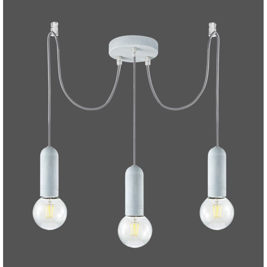 Leuchten Direkt 14776-22 - Candeeiro suspenso TURN ME 3xE27/60W/230V aranha