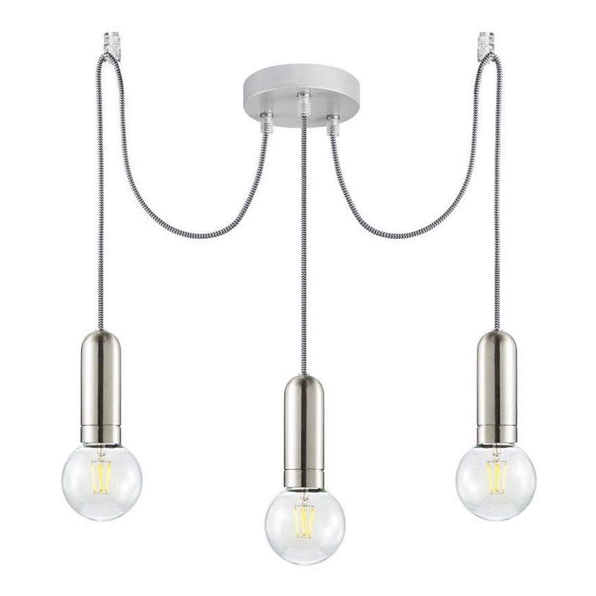 Leuchten Direkt 14776-55 - Candeeiro suspenso TURN ME 3xE27/60W/230V aranha