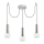 Leuchten Direkt 14776-55 - Candeeiro suspenso TURN ME 3xE27/60W/230V aranha