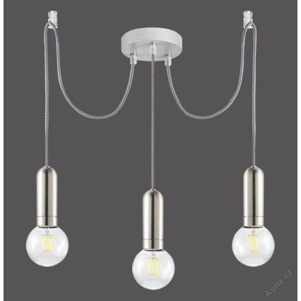 Leuchten Direkt 14776-55 - Candeeiro suspenso TURN ME 3xE27/60W/230V aranha
